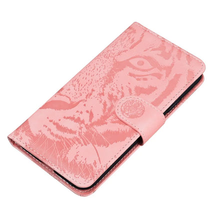For OnePlus 13 Case Tiger Imprint Leather Wallet Phone Cover