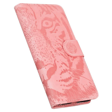 For OnePlus 13 Case Tiger Imprint Leather Wallet Phone Cover