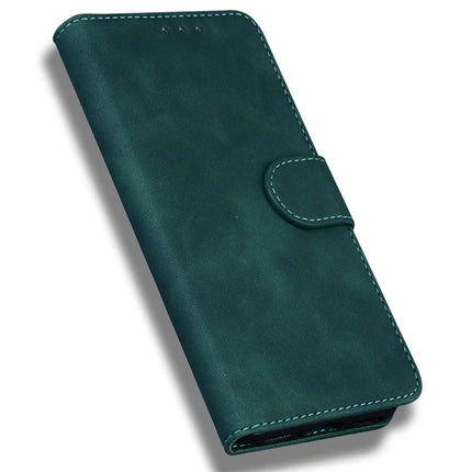 For OnePlus 13 Case Solid Color Leather Wallet Phone Cover