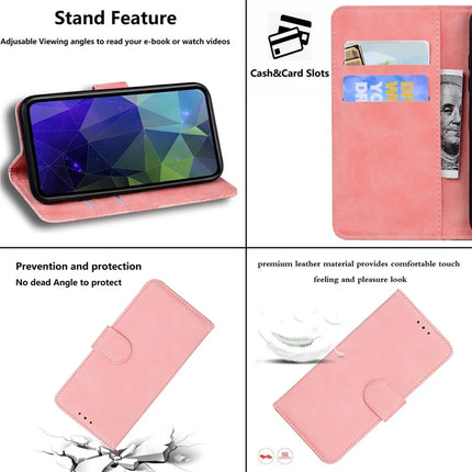 For OnePlus 13 Case Solid Color Leather Wallet Phone Cover