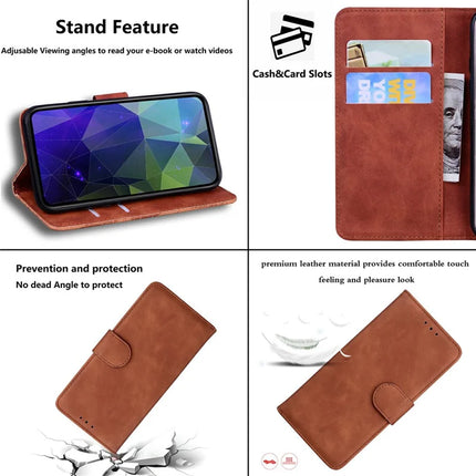 For OnePlus 13 Case Solid Color Leather Wallet Phone Cover