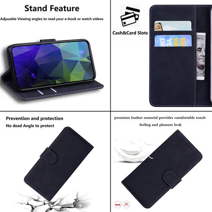 For OnePlus 13 Case Solid Color Leather Wallet Phone Cover