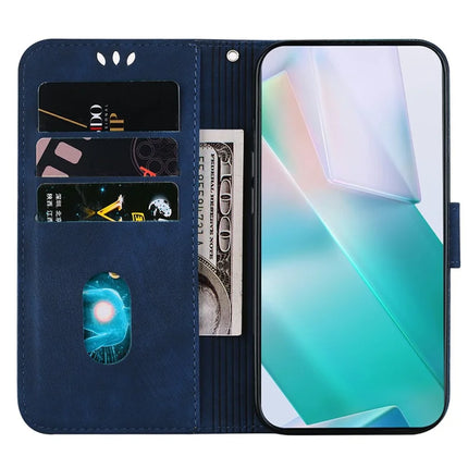 For OnePlus 13 Wallet Case Tiger Imprint Leather Shockproof Phone Cover