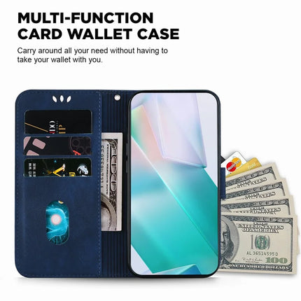 For OnePlus 13 Wallet Case Tiger Imprint Leather Shockproof Phone Cover
