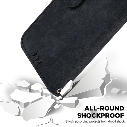 For OnePlus 13 Wallet Case Tiger Imprint Leather Shockproof Phone Cover