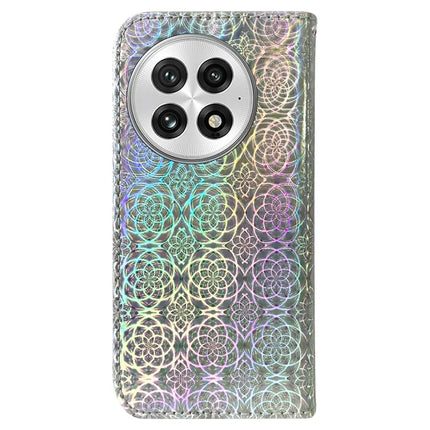 For OnePlus 13 Stand Case Dazzling Flower Leather Phone Cover