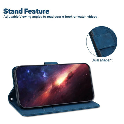 For OnePlus 13 Case Geometry Pattern Leather Wallet Phone Cover