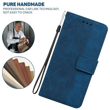 For OnePlus 13 Case Geometry Pattern Leather Wallet Phone Cover