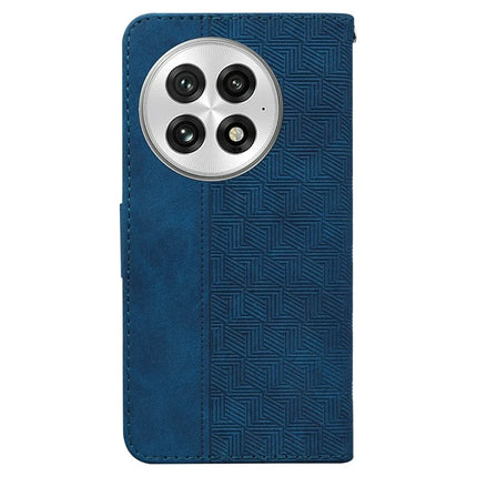 For OnePlus 13 Case Geometry Pattern Leather Wallet Phone Cover