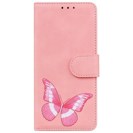 For OnePlus 13 Stand Case PU Leather Phone Cover Butterfly Printed