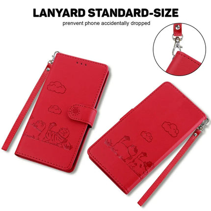 For OnePlus 13 Case RFID Blocking Kitten Pattern TPU+PU Leather Phone Cover