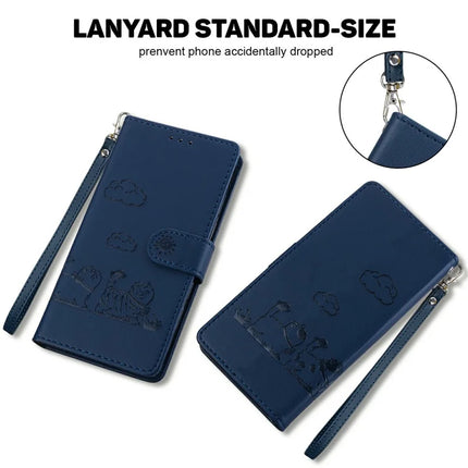 For OnePlus 13 Case RFID Blocking Kitten Pattern TPU+PU Leather Phone Cover