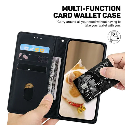 For OnePlus 13 Case RFID Blocking Kitten Pattern TPU+PU Leather Phone Cover