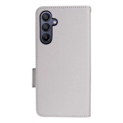 For Samsung Galaxy A26 5G Case Litchi Texture PU Leather Wallet Flip Phone Cover