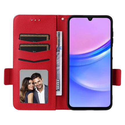 For Samsung Galaxy A26 5G Case Litchi Texture PU Leather Wallet Flip Phone Cover