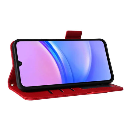 For Samsung Galaxy A26 5G Case Litchi Texture PU Leather Wallet Flip Phone Cover