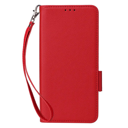 For Samsung Galaxy A26 5G Case Litchi Texture PU Leather Wallet Flip Phone Cover