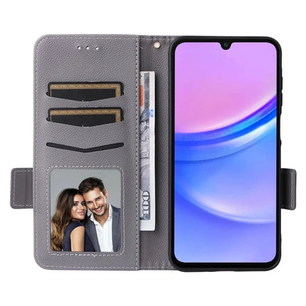 For Samsung Galaxy A26 5G Case Litchi Texture PU Leather Wallet Flip Phone Cover