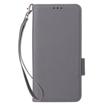 For Samsung Galaxy A26 5G Case Litchi Texture PU Leather Wallet Flip Phone Cover