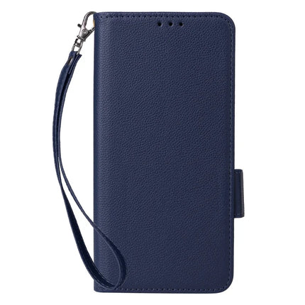 For Samsung Galaxy A26 5G Case Litchi Texture PU Leather Wallet Flip Phone Cover