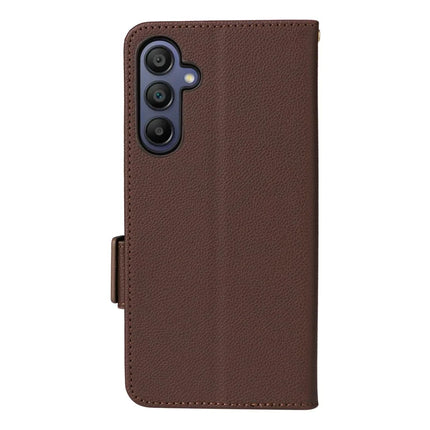 For Samsung Galaxy A26 5G Case Litchi Texture PU Leather Wallet Flip Phone Cover