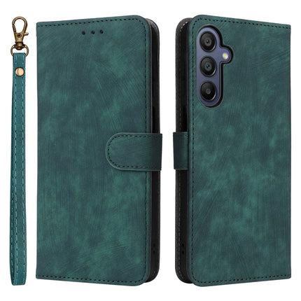 For Samsung Galaxy A26 5G Wallet Case RFID Blocking PU Leather Cover Stand View - Green
