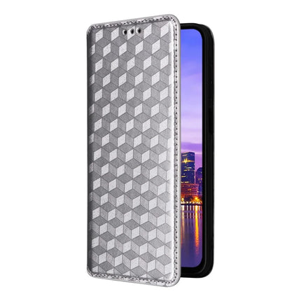 For Samsung Galaxy A26 5G Wallet Case Rhombus Imprinted Leather Phone Cover
