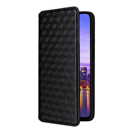 For Samsung Galaxy A26 5G Wallet Case Rhombus Imprinted Leather Phone Cover