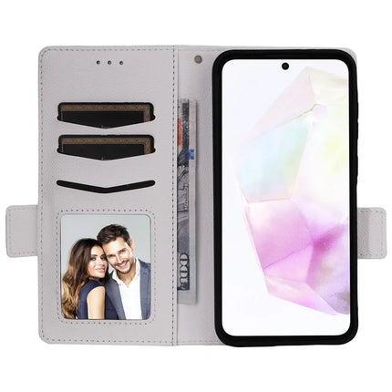 For Samsung Galaxy A56 5G Case Litchi Texture PU Leather Wallet Flip Phone Cover