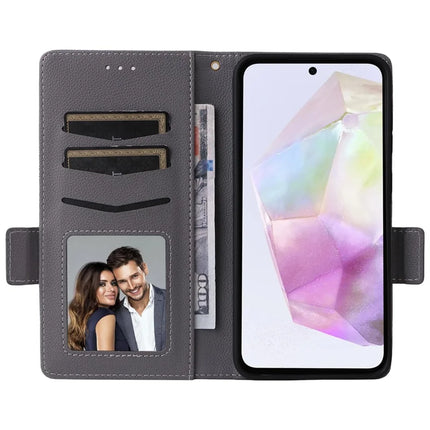 For Samsung Galaxy A56 5G Case Litchi Texture PU Leather Wallet Flip Phone Cover