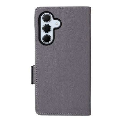 For Samsung Galaxy A56 5G Case Litchi Texture PU Leather Wallet Flip Phone Cover