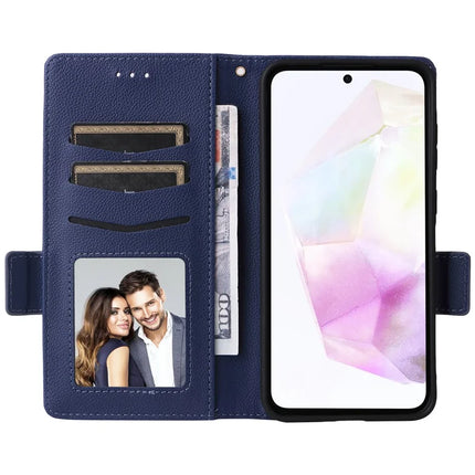 For Samsung Galaxy A56 5G Case Litchi Texture PU Leather Wallet Flip Phone Cover