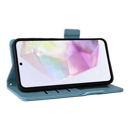 For Samsung Galaxy A56 5G Case Litchi Texture PU Leather Wallet Flip Phone Cover