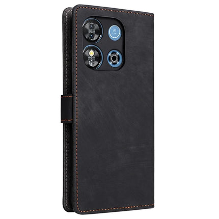 For Oukitel C57 Pro / C57s Wallet Case RFID Blocking PU Leather Cover Stand View