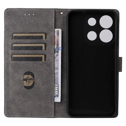 For Oukitel C57 Pro / C57s Wallet Case RFID Blocking PU Leather Cover Stand View