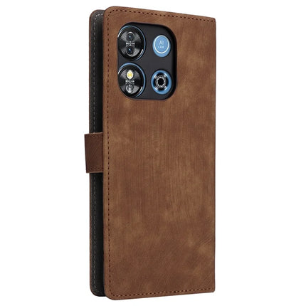 For Oukitel C57 Pro / C57s Wallet Case RFID Blocking PU Leather Cover Stand View