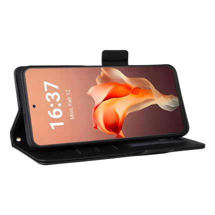 For Blackview Shark 9 5G Case Litchi Texture PU Leather Wallet Flip Phone Cover