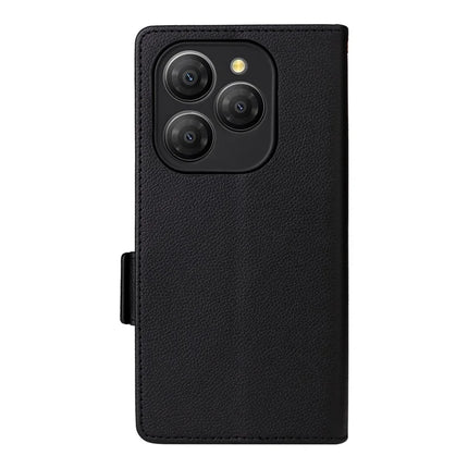 For Blackview Shark 9 5G Case Litchi Texture PU Leather Wallet Flip Phone Cover