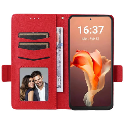 For Blackview Shark 9 5G Case Litchi Texture PU Leather Wallet Flip Phone Cover