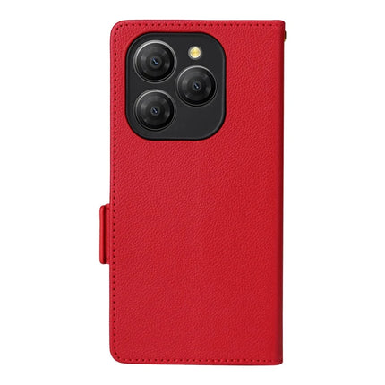 For Blackview Shark 9 5G Case Litchi Texture PU Leather Wallet Flip Phone Cover