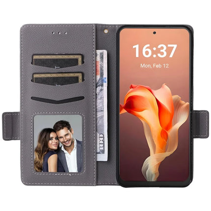 For Blackview Shark 9 5G Case Litchi Texture PU Leather Wallet Flip Phone Cover