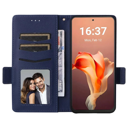 For Blackview Shark 9 5G Case Litchi Texture PU Leather Wallet Flip Phone Cover