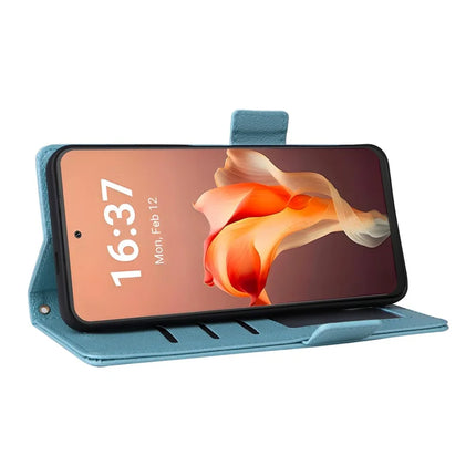 For Blackview Shark 9 5G Case Litchi Texture PU Leather Wallet Flip Phone Cover