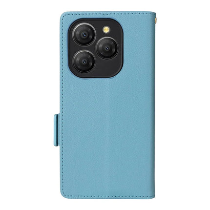 For Blackview Shark 9 5G Case Litchi Texture PU Leather Wallet Flip Phone Cover