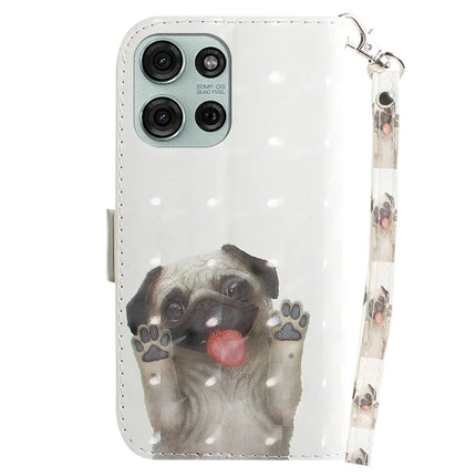 For Motorola Moto G75 5G Case Pattern Printing Leather Wallet Phone Cover