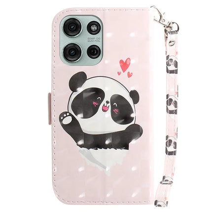 For Motorola Moto G75 5G Case Pattern Printing Leather Wallet Phone Cover