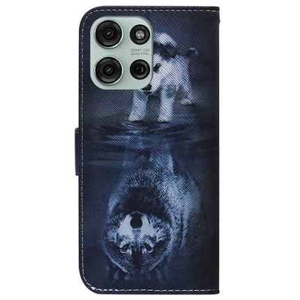 For Motorola Moto G75 5G Wallet Case Pattern Print Leather Phone Cover