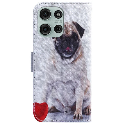 For Motorola Moto G75 5G Wallet Case Pattern Print Leather Phone Cover