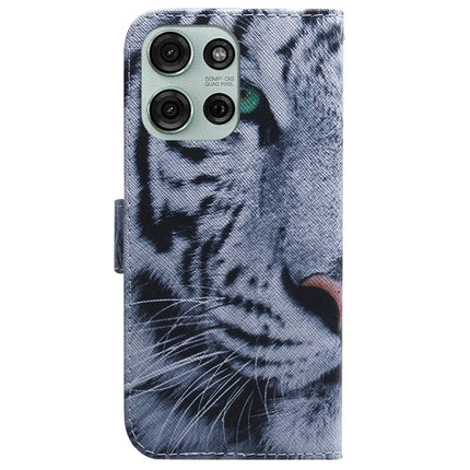 For Motorola Moto G75 5G Wallet Case Pattern Print Leather Phone Cover