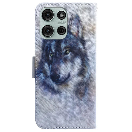 For Motorola Moto G75 5G Wallet Case Pattern Print Leather Phone Cover